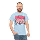 Positive Vibes Unisex Heavy Cotton Tee | Graphic Shirt for Casual Wear, Gift, Summer Styles, Affirmation Apparel