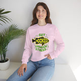 Get Hooked Unhook Stress Fishing Sweatshirt
