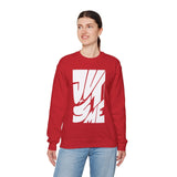 Modern Graphic Crewneck Sweatshirt - Unisex Fashion, Cozy Sweatshirt, Everyday Wear, Gift for Him/Her, Trendy Outfit