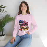 Oh What Fun! Graphic Crewneck Sweatshirt — Retro Casino & Game Night Design