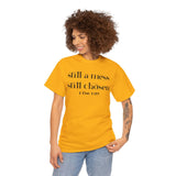 Faith-Inspired Unisex Heavy Cotton Tee, Inspirational Quote Shirt, Christian Apparel, Gift for Believers, Everyday Wear, Bible Verse Tee