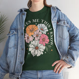 Jesus Loves Me This I Know Floral Tee
