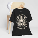 Cowboy Tears Tee - Funny Unisex Jersey Shirt, Western Style Graphic Tee, Gift for Cowgirls, Casual Wear, Unique Outdoor Shirt