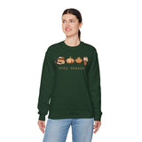 Cozy Season Sweatshirt - Casual Fall Apparel for Book Lovers, Unisex Crewneck for Autumn Celebrations, Perfect Gift