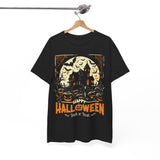 Halloween Unisex Heavy Cotton Tee, Spooky T-Shirt, Trick or Treat Shirt, Fall Fashion, Halloween Costume Top