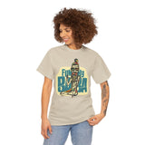 Funky Baba Unisex Heavy Cotton Tee, Retro T-Shirt, Casual Wear, Gift for Tea Lovers, Summer Outfit, Streetwear