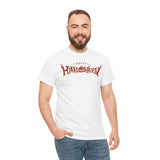 Happy Halloween Unisex Heavy Cotton Tee, Spooky Shirt, Fall Fashion, Pumpkin Tee, Halloween Costume, Gift for Halloween Lovers
