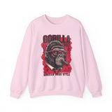 Gorilla Style Crewneck Sweatshirt