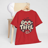 Boo-tiful Halloween Tee | Unisex Cotton Shirt for Fall Festivities, Party Wear, Trick or Treat, Cozy Casual Style, Halloween Gift