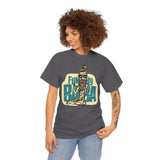 Funky Baba Unisex Heavy Cotton Tee, Retro T-Shirt, Casual Wear, Gift for Tea Lovers, Summer Outfit, Streetwear
