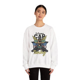 Crewneck Sweatshirt — "Extreme Cap Tuning" Vintage Car Engine Graphic