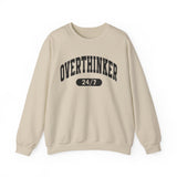 Sweatshirt — Overthinker 24/7 Graphic Crewneck