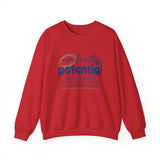 Crewneck Sweatshirt — "Limitless Potential" Inspirational Motivational Pullover