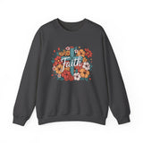 Faith Floral Crewneck Sweatshirt