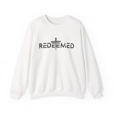 Redeemed Cross Crewneck Sweatshirt — Christian Faith Apparel