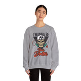Doctor Skull Sweatshirt — "I Wanna Be Your Doctor" Medical Graphic Crewneck