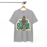 Funky Baba Unisex Heavy Cotton Tee, Retro T-Shirt, Casual Wear, Gift for Tea Lovers, Summer Outfit, Streetwear