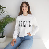 Gen Z Graphic Sweatshirt — Distressed Urban Crewneck