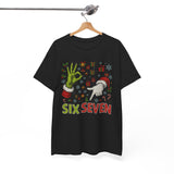 Six Seven Christmas Tee – Festive Santa & Grinch Holiday Graphic Shirt