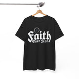 Faith Over Fear T‑Shirt — Bold Gothic Christian Tee