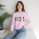Gen Z Graphic Sweatshirt — Distressed Urban Crewneck