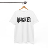 Wicked Witch Graphic Tee - 'Wicked' Gothic Logo T-Shirt