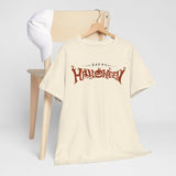 Happy Halloween Unisex Heavy Cotton Tee, Spooky Shirt, Fall Fashion, Pumpkin Tee, Halloween Costume, Gift for Halloween Lovers