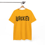 Wicked Witch Graphic Tee - 'Wicked' Gothic Logo T-Shirt