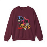 Oh What Fun! Graphic Crewneck Sweatshirt — Retro Casino & Game Night Design