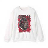 Gorilla Style Crewneck Sweatshirt