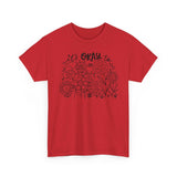 Floral Motivational Tee, It's Okay to Blossom T-Shirt, Positive Vibes Cotton Shirt, Self-Care Gift, Unisex Everyday Tee