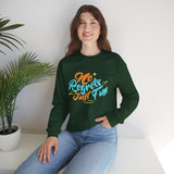 Crewneck Sweatshirt — "No Regrets Just Fun" Retro Graphic