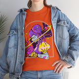 Cosmic Wizard Tee, Celestial Art Shirt, Unisex Heavy Cotton Tee, Astrology Gift, Space Design Apparel, Unique Graphic T-Shirt