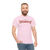 Happy Halloween Unisex Heavy Cotton Tee, Spooky Shirt, Fall Fashion, Pumpkin Tee, Halloween Costume, Gift for Halloween Lovers