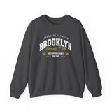 Brooklyn Varsity Club Crewneck Sweatshirt — Retro Athletic Pullover