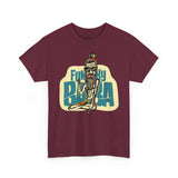 Funky Baba Unisex Heavy Cotton Tee, Retro T-Shirt, Casual Wear, Gift for Tea Lovers, Summer Outfit, Streetwear