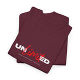 UnLimited Unisex Heavy Cotton Tee - Casual Wear, Motivational Message Tee, Gift for Friends, Everyday Essentials, Inspirational Shirt