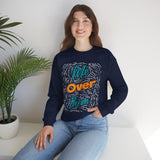 Me Over Them Crewneck Sweatshirt — Bold Retro Graphic Pullover