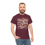 Pumpkin Spice Everything Unisex Tee - Fall Aesthetic, Cozy Casual Wear, Gift for Autumn Lovers, Halloween Shirt, Seasonal Apparel