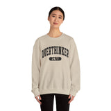 Sweatshirt — Overthinker 24/7 Graphic Crewneck