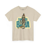 Funky Baba Unisex Heavy Cotton Tee, Retro T-Shirt, Casual Wear, Gift for Tea Lovers, Summer Outfit, Streetwear