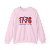 1776 America Freedom Crewneck Sweatshirt