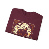 Halloween Sweatshirt, Unisex Crewneck, Trick or Treat Apparel, Spooky Season Fashion, Fall Wardrobe Essential