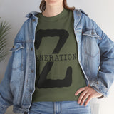 Generation Z T-Shirt — Bold 'Z' Graphic Tee
