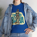 Funky Baba Unisex Heavy Cotton Tee, Retro T-Shirt, Casual Wear, Gift for Tea Lovers, Summer Outfit, Streetwear