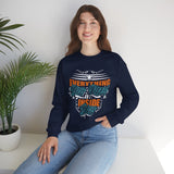 Inspirational Crewneck Sweatshirt — "Everything You Need Is Inside You" Motivational Pullover