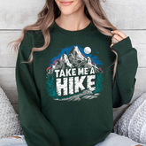 Take Me A Hike Sweatshirt – Mountain Hiking Crewneck for Outdoor Lovers