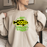 Get Hooked Unhook Stress Fishing Sweatshirt