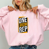One More Rep Sweatshirt – Motivational Gym Crewneck