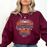 Inspirational Crewneck Sweatshirt — "Everything You Need Is Inside You" Motivational Pullover